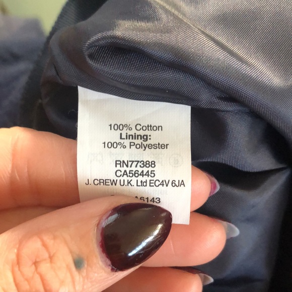 Darkest navy J. Crew midi skirt with bell flare - Picture 9 of 9